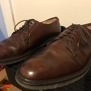 Alden Brown Plain Toe Blucher 11 B/D Medium